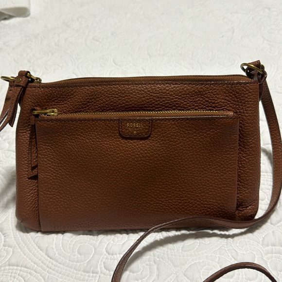 Fossil Womens Crossbody Leather Bag - Picture 13 of 13